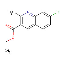 733719-74-9 ethyl 7-chloro-2-methylquinoline-3-carboxylate chemical structure