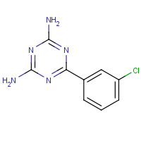 4514-54-9 6-(3-chlorophenyl)-1,3,5-triazine-2,4-diamine chemical structure