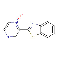 1432592-63-6 2-(1-oxidopyrazin-1-ium-2-yl)-1,3-benzothiazole chemical structure