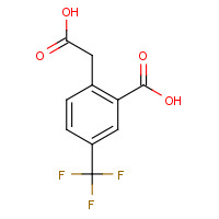 207804-91-9 2-(carboxymethyl)-5-(trifluoromethyl)benzoic acid chemical structure