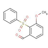 1195373-94-4 2-(benzenesulfonyl)-3-methoxybenzaldehyde chemical structure