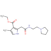945381-63-5 ethyl 4-methyl-2-[2-oxo-2-(2-pyrrolidin-1-ylethylamino)ethyl]-1H-pyrrole-3-carboxylate chemical structure