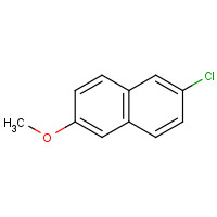 67886-68-4 2-chloro-6-methoxynaphthalene chemical structure