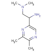 68302-87-4 1-(5,6-dimethylpyrazin-2-yl)-N',N'-dimethylethane-1,2-diamine chemical structure