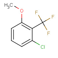 1214377-05-5 1-chloro-3-methoxy-2-(trifluoromethyl)benzene chemical structure