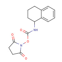 1460028-01-6 (2,5-dioxopyrrolidin-1-yl) N-(1,2,3,4-tetrahydronaphthalen-1-yl)carbamate chemical structure
