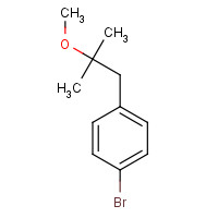 865204-05-3 1-bromo-4-(2-methoxy-2-methylpropyl)benzene chemical structure