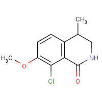1616290-85-7 8-chloro-7-methoxy-4-methyl-3,4-dihydro-2H-isoquinolin-1-one chemical structure
