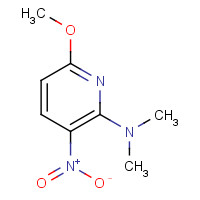 1245649-60-8 6-methoxy-N,N-dimethyl-3-nitropyridin-2-amine chemical structure