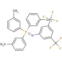 260368-14-7 [3,5-bis(trifluoromethyl)phenyl]imino-tris(3-methylphenyl)-$l^{5}-phosphane chemical structure