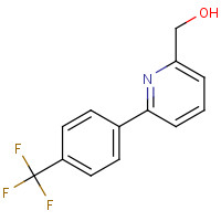 648439-11-6 [6-[4-(trifluoromethyl)phenyl]pyridin-2-yl]methanol chemical structure