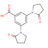 537657-84-4 3,5-bis(2-oxopyrrolidin-1-yl)benzoic acid chemical structure
