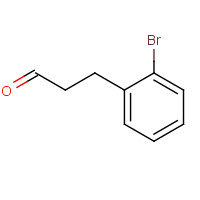 107408-16-2 3-(2-bromophenyl)propanal chemical structure