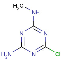 5425-82-1 6-chloro-2-N-methyl-1,3,5-triazine-2,4-diamine chemical structure