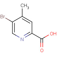 886365-02-2 5-bromo-4-methylpyridine-2-carboxylic acid chemical structure