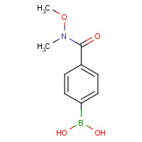 179055-26-6 [4-[methoxy(methyl)carbamoyl]phenyl]boronic acid chemical structure
