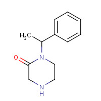 190953-85-6 1-(1-phenylethyl)piperazin-2-one chemical structure