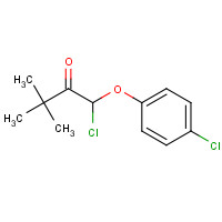 57000-78-9 1-chloro-1-(4-chlorophenoxy)-3,3-dimethylbutan-2-one chemical structure