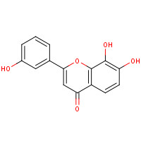 137502-84-2 7,8-dihydroxy-2-(3-hydroxyphenyl)chromen-4-one chemical structure