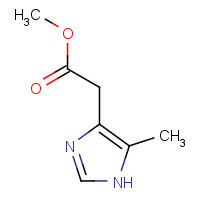 942204-94-6 methyl 2-(5-methyl-1H-imidazol-4-yl)acetate chemical structure
