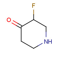 1070955-78-0 3-fluoropiperidin-4-one chemical structure