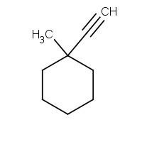 28509-10-6 1-ethynyl-1-methylcyclohexane chemical structure
