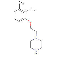 51934-64-6 1-[2-(2,3-dimethylphenoxy)ethyl]piperazine chemical structure
