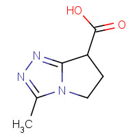 1190392-04-1 3-methyl-6,7-dihydro-5H-pyrrolo[2,1-c][1,2,4]triazole-7-carboxylic acid chemical structure