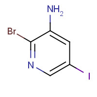 1138444-06-0 2-bromo-5-iodopyridin-3-amine chemical structure