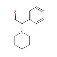 7114-36-5 2-phenyl-2-piperidin-1-ylacetaldehyde chemical structure