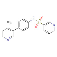 1357093-06-1 N-[4-(4-methylpyridin-3-yl)phenyl]pyridine-3-sulfonamide chemical structure
