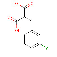 683215-19-2 2-[(3-chlorophenyl)methyl]propanedioic acid chemical structure