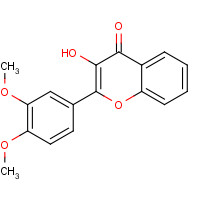 6889-80-1 2-(3,4-dimethoxyphenyl)-3-hydroxychromen-4-one chemical structure