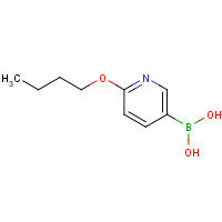193400-34-9 (6-butoxypyridin-3-yl)boronic acid chemical structure