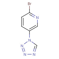 1394374-20-9 2-bromo-5-(tetrazol-1-yl)pyridine chemical structure