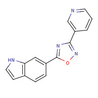 1073461-22-9 5-(1H-indol-6-yl)-3-pyridin-3-yl-1,2,4-oxadiazole chemical structure