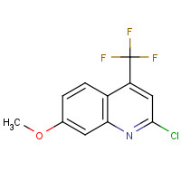 852062-05-6 2-chloro-7-methoxy-4-(trifluoromethyl)quinoline chemical structure