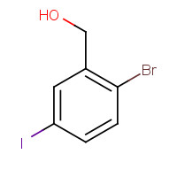 946525-30-0 (2-bromo-5-iodophenyl)methanol chemical structure