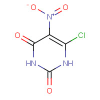 6630-30-4 6-chloro-5-nitro-1H-pyrimidine-2,4-dione chemical structure