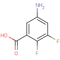 874838-32-1 5-amino-2,3-difluorobenzoic acid chemical structure