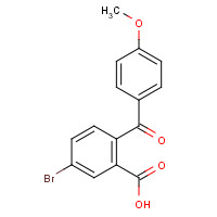 874113-02-7 5-bromo-2-(4-methoxybenzoyl)benzoic acid chemical structure