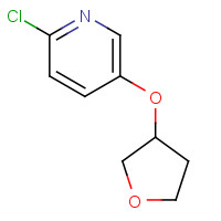 1204483-97-5 2-chloro-5-(oxolan-3-yloxy)pyridine chemical structure