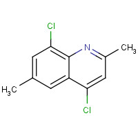 203626-46-4 4,8-dichloro-2,6-dimethylquinoline chemical structure