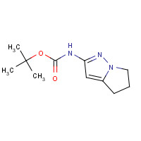 1433859-99-4 tert-butyl N-(5,6-dihydro-4H-pyrrolo[1,2-b]pyrazol-2-yl)carbamate chemical structure