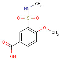 576169-99-8 4-methoxy-3-(methylsulfamoyl)benzoic acid chemical structure