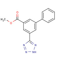 1041204-85-6 methyl 3-phenyl-5-(2H-tetrazol-5-yl)benzoate chemical structure