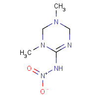 136516-16-0 N-(1,3-dimethyl-2,4-dihydro-1,3,5-triazin-6-yl)nitramide chemical structure