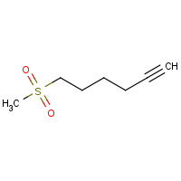 79797-12-9 6-methylsulfonylhex-1-yne chemical structure