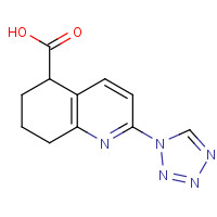 1374573-60-0 2-(tetrazol-1-yl)-5,6,7,8-tetrahydroquinoline-5-carboxylic acid chemical structure