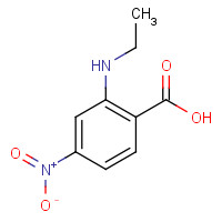 49565-61-9 2-(ethylamino)-4-nitrobenzoic acid chemical structure